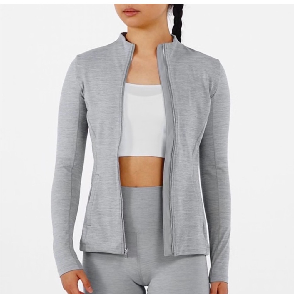 Nike Women's Yoga Luxe Dri-FIT Full-Zip Jacket & tank top